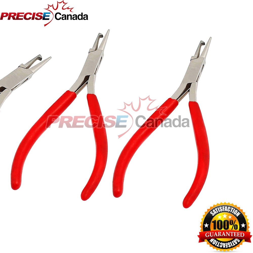 PRECISE CANADA --- 2 Pcs Mini Split Ring Pliers 5"