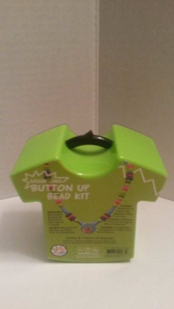 GREEN-ZING BUTTON UP BEAD KIT from Bead Bazaar
