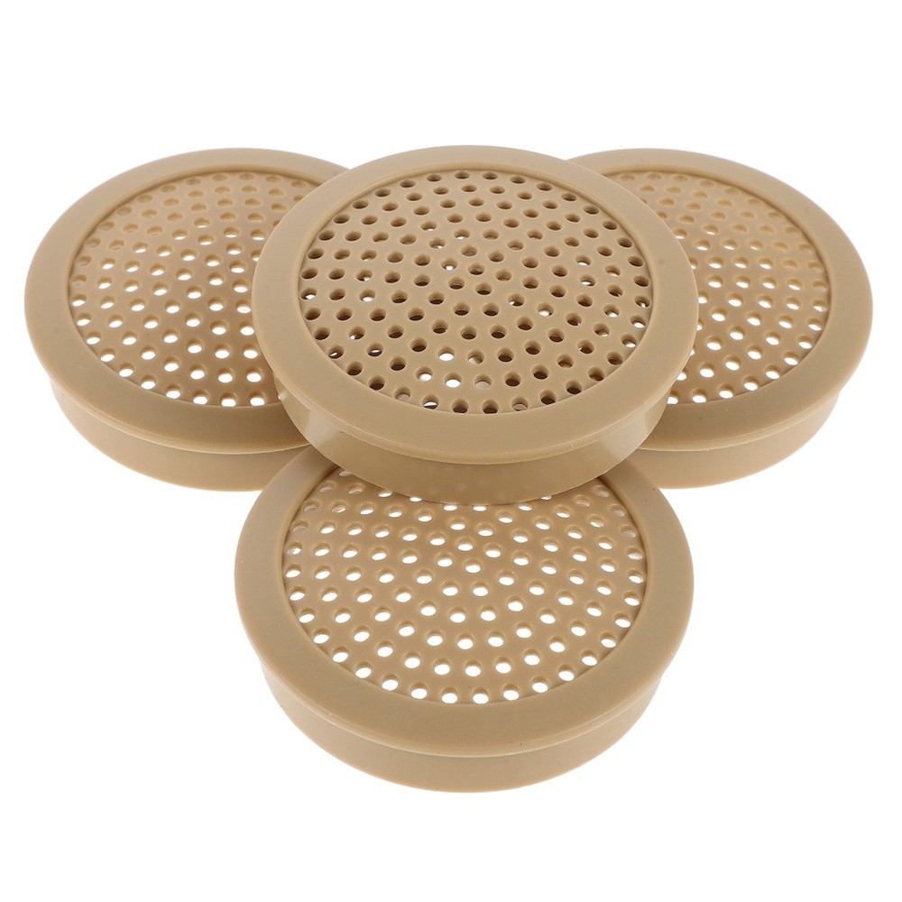 4 Pcs Horn Mesh Protector Car Stereo Speaker Covers Plastic Protective Grill