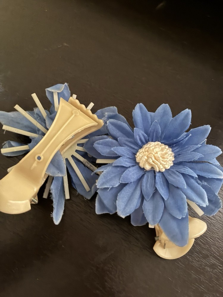 Curtain drapes Clip Blue (2 Pc)