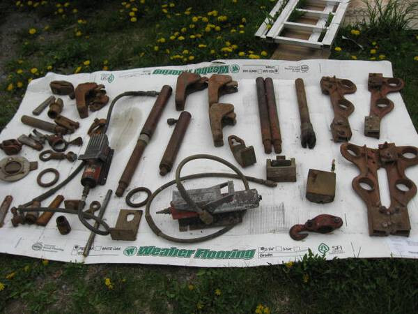 FRAME REPAIR PULLING TOOLS STRAIGHTENING AUTOBODY HYDRAULIC