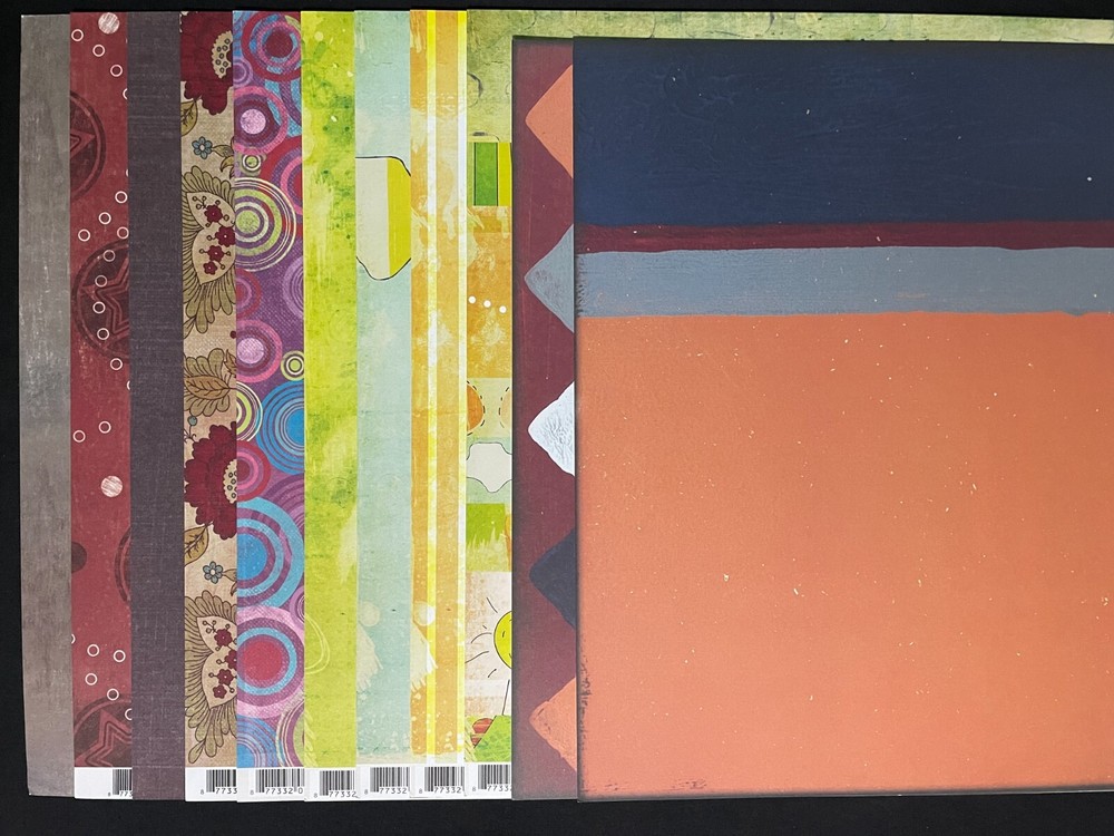 FANCY PANTS ASSORTED 12X12 DS HEAVY PAPERS