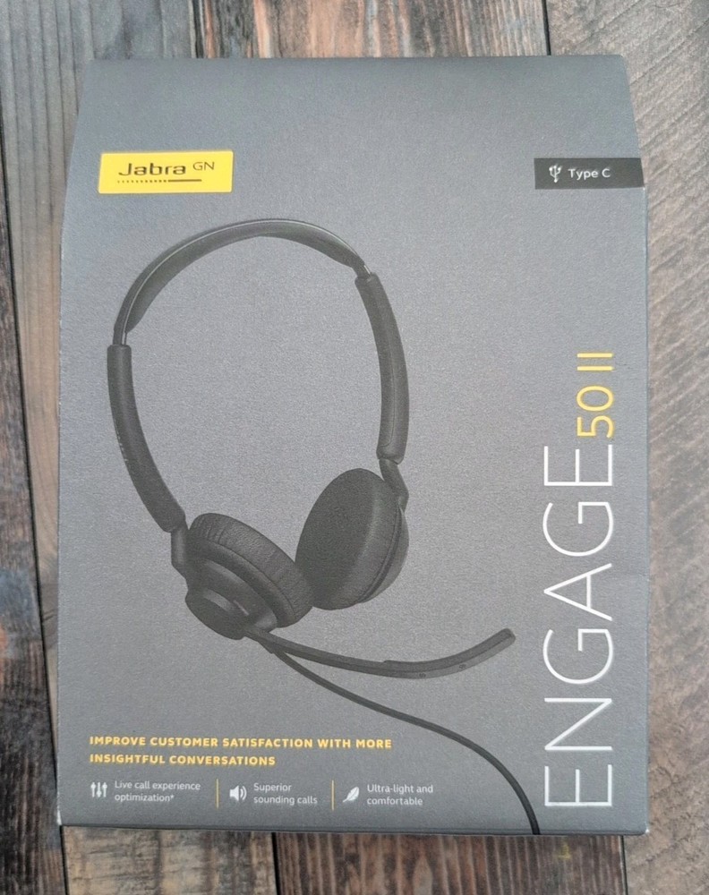Jabra Engage 50II USB-A Wired Headset