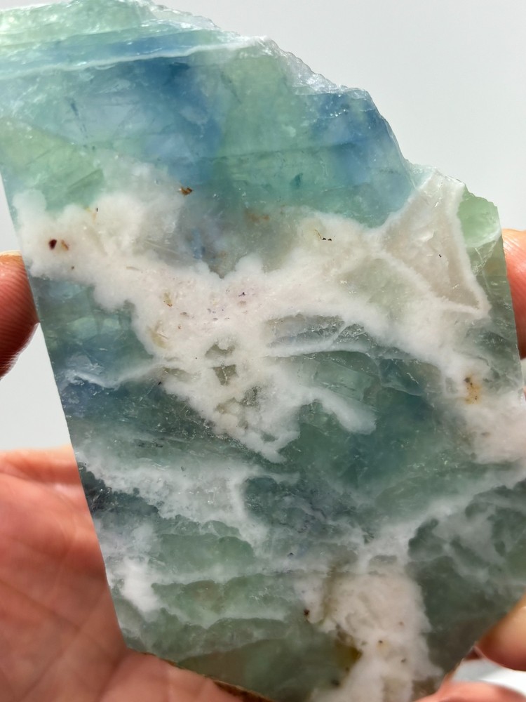Fluorite slab Cabbing Lapidary Combo Ship Avail
