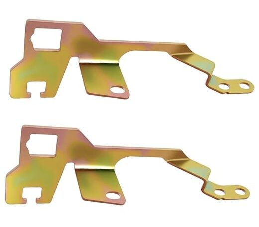 2 Pack 157313 Throttle Cable Bracket and Kickdown Cable Bracket For Edelbrock