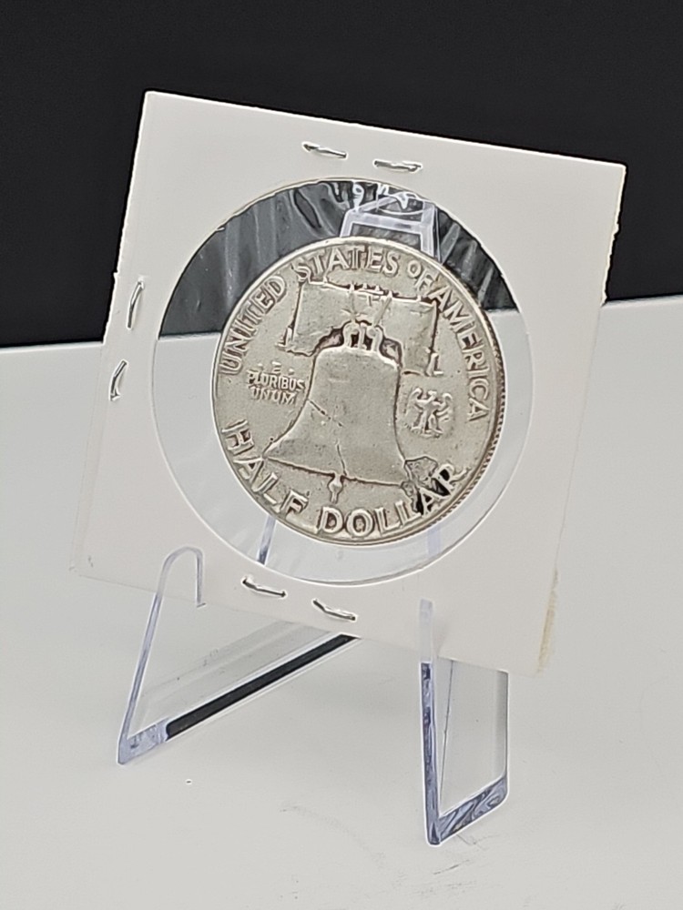 1952-p Franklin Half Dollar 50c 90% Silver