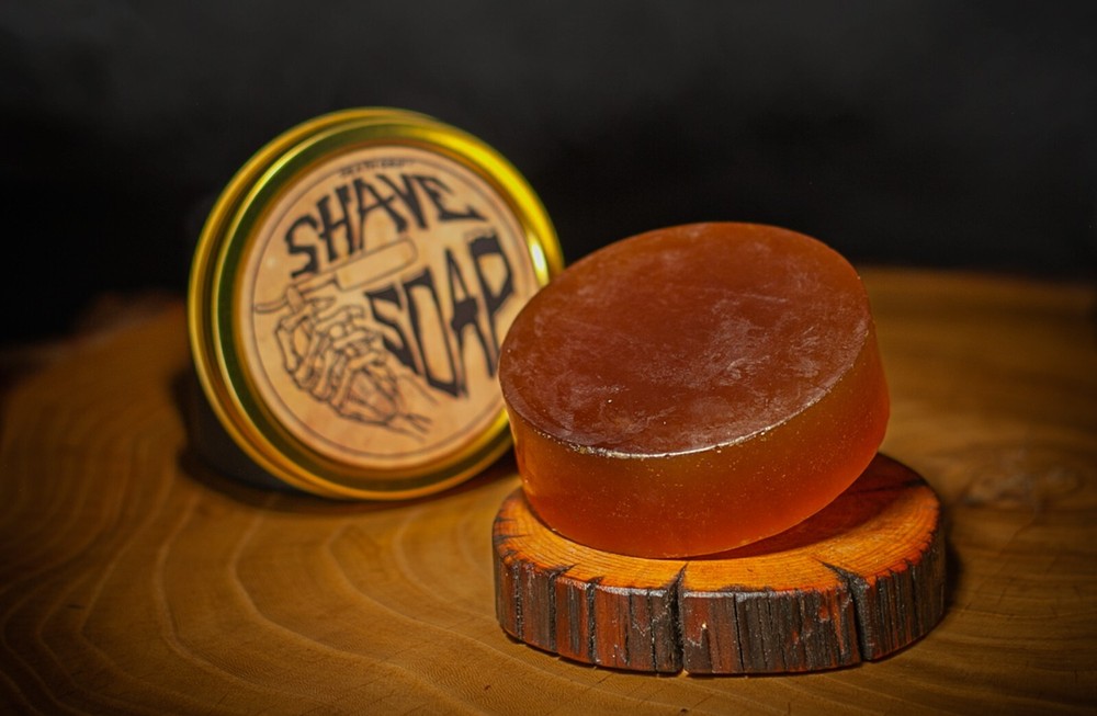 All Natural Shave Soap - African Black (4oz)