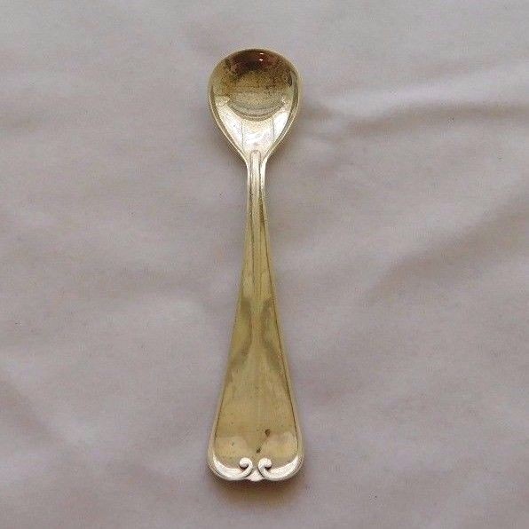VINTAGE ITALIAN 800 SILVER SALT SPOON