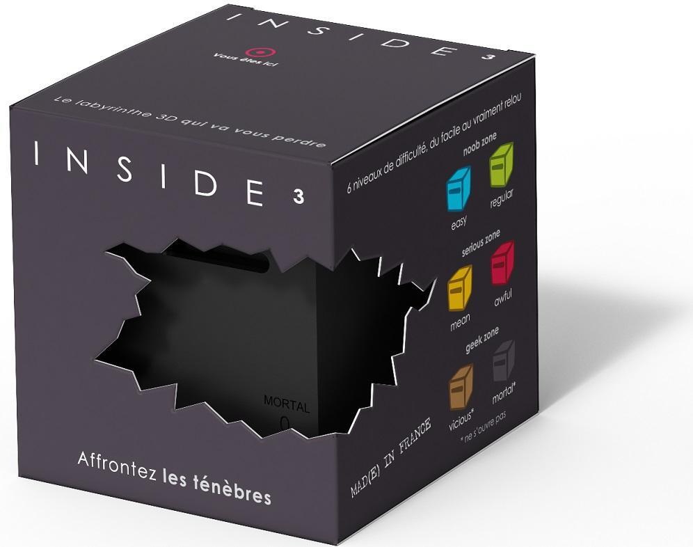 Inside³ Labyrinth 3D Puzzle Maze Cube - Mortal