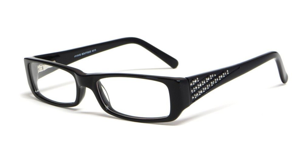 Calabria Viv Designer Multi-Focus Blue Light Glasses 4015 Black 51mm 4 Powers