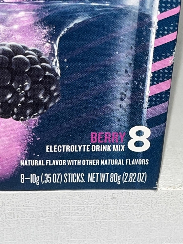 Hydration Supplement With Electrolytes, Grape, Sealed