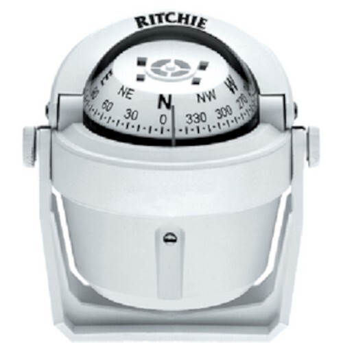 Ritchie Navigations Explorer Bracket-Mount Compass - White