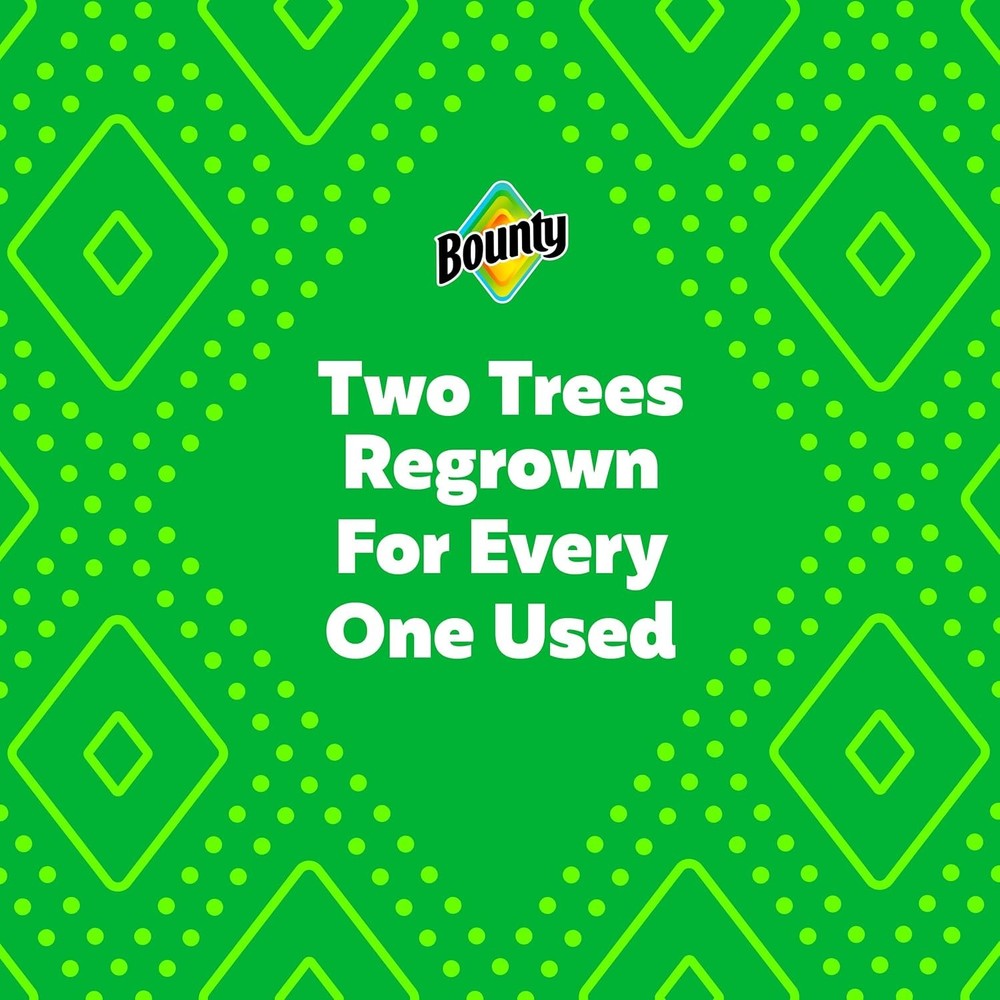 Bounty Essentials Select-A-Size Paper Towels, White, 2 Triple Rolls = 6 Regular