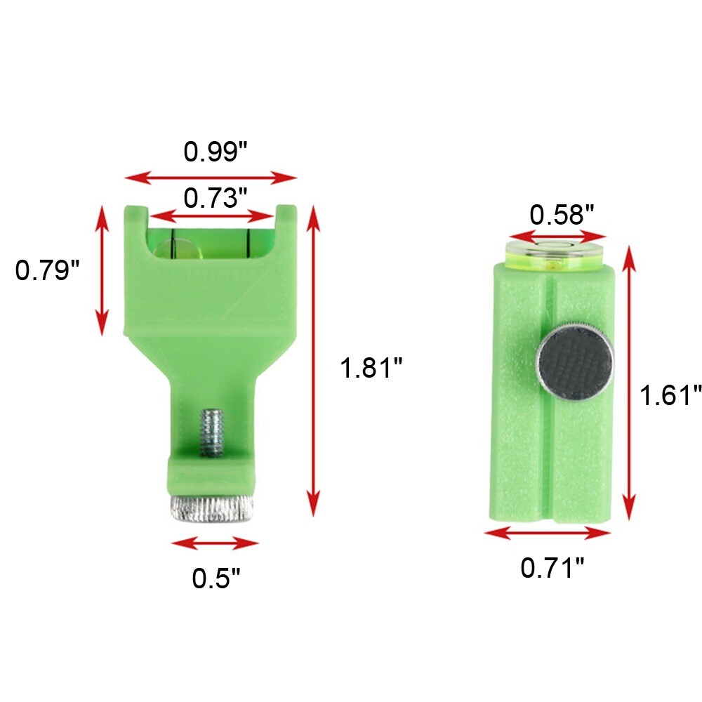 Bow Level Tuning Combo Kit Compound Bow String Tuning Tool with Arrow Rest Level