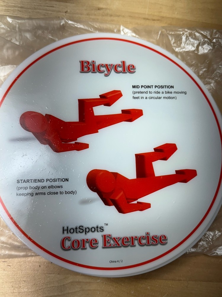 HotSpots Core Exercise Set Circuit Station 12 Discs