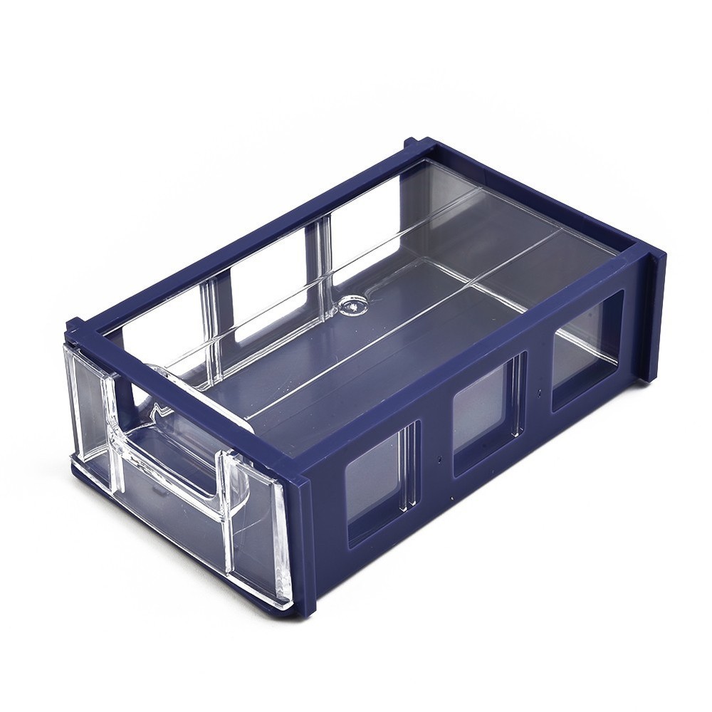 Container Storage Box Blue Component Screws Crafts Hardware Hardware Parts