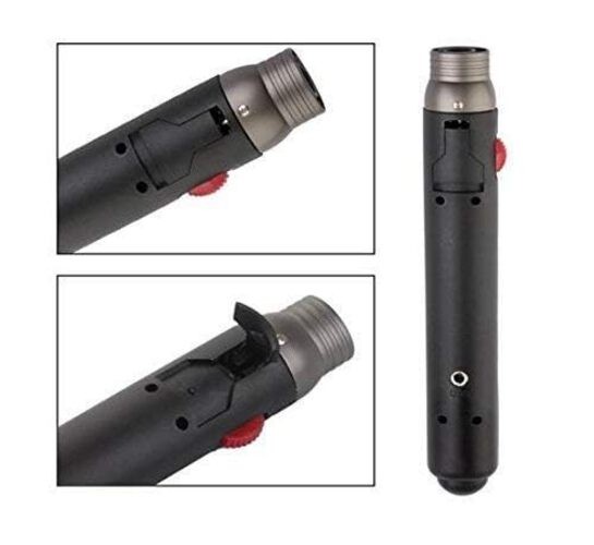 1300℃ Precision Mini Butane Torch - Dual Flame Refillable Windproof Lighter