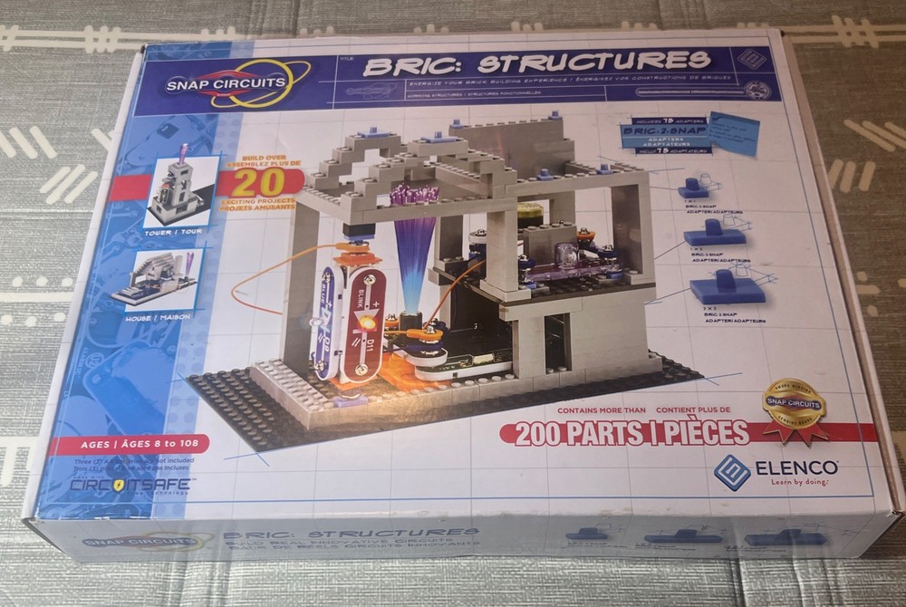 Snap Circuits BRIC Structures Science Kit Electrical STEM STEAM Replacement