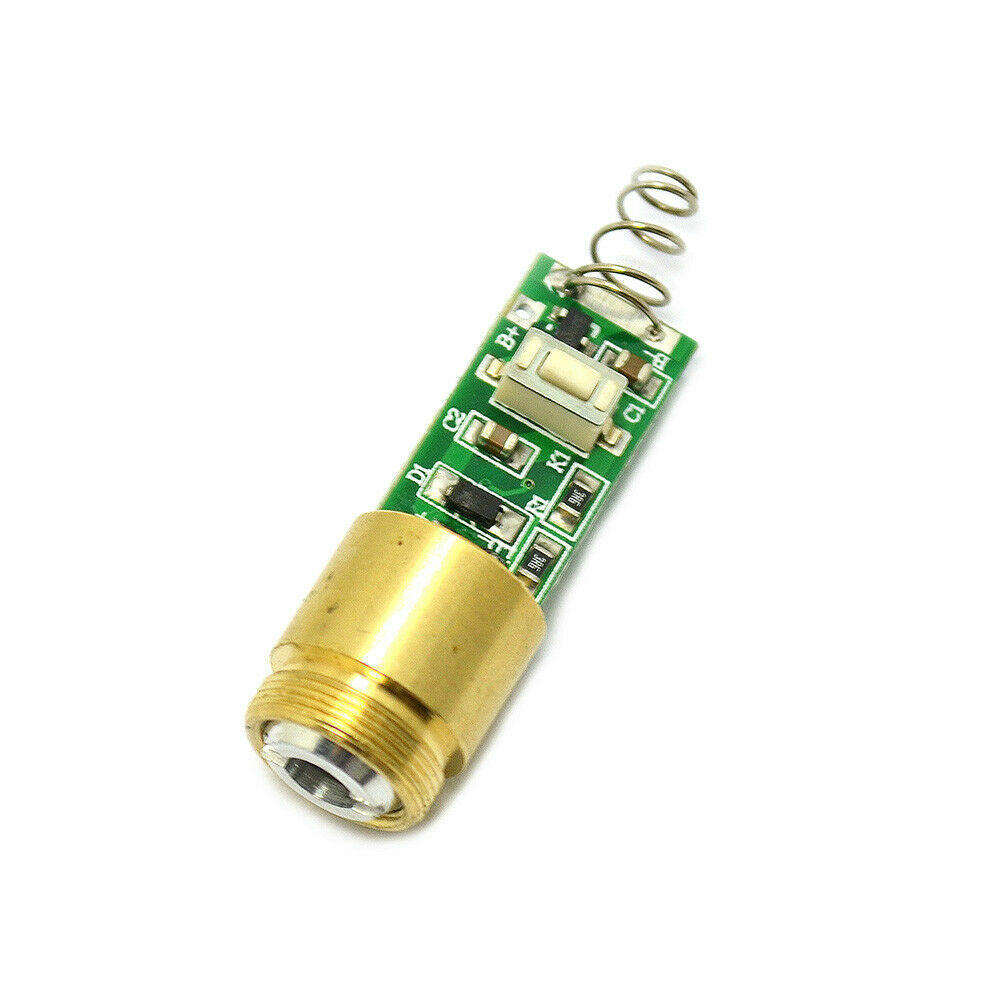 Mini size 12*19mm 50mW 405nm Focusable Violet/Blue Laser DOT Module 3V