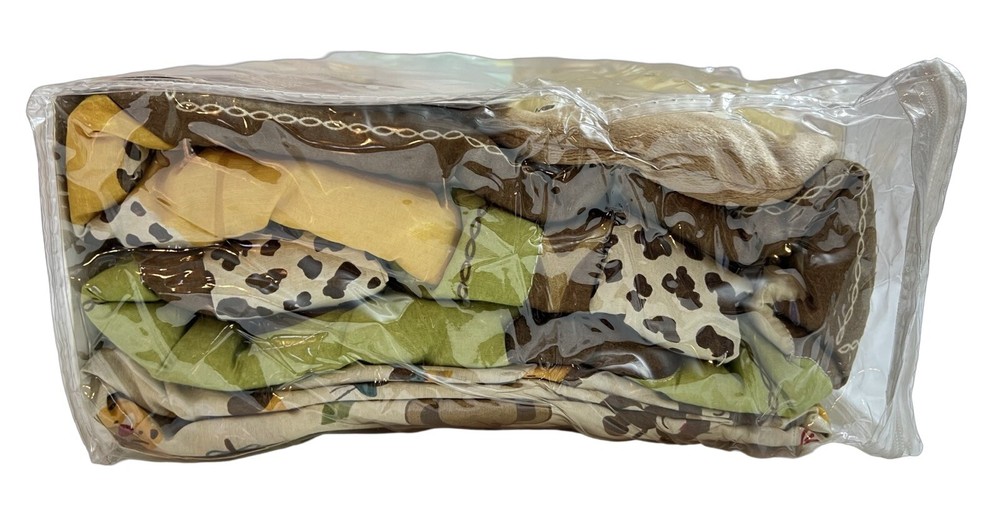 NOJO LITTLE BEDDING MONKEY DESIGN 3 PIECE SET -NEW IN PACKAGE