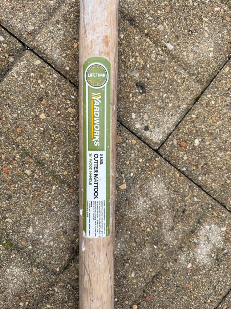 Yardworks Cutter mattock 5 Lbs