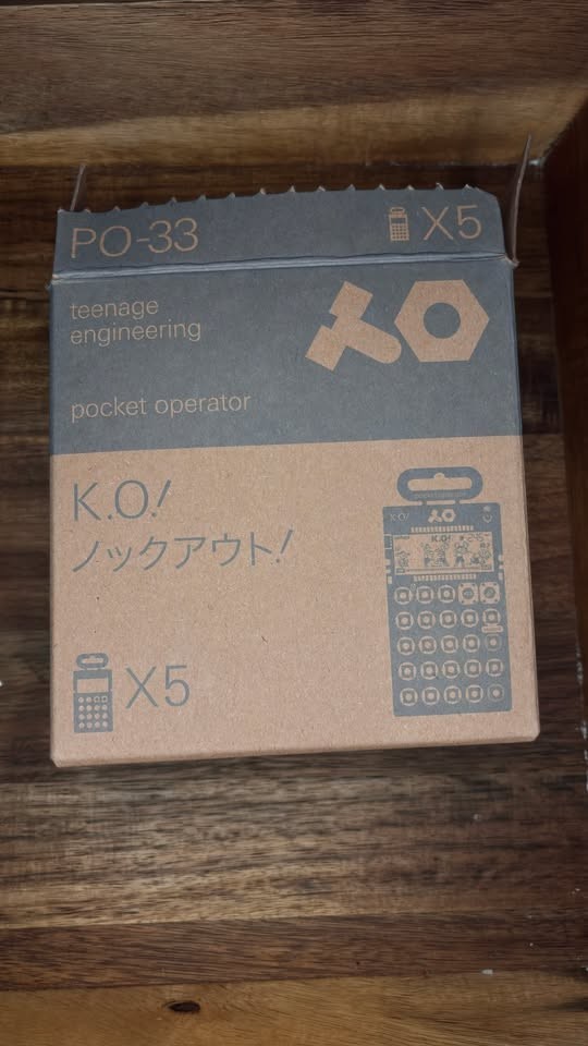Teenage Engineering PO-33 KO Pocket Operator Micro Sampler