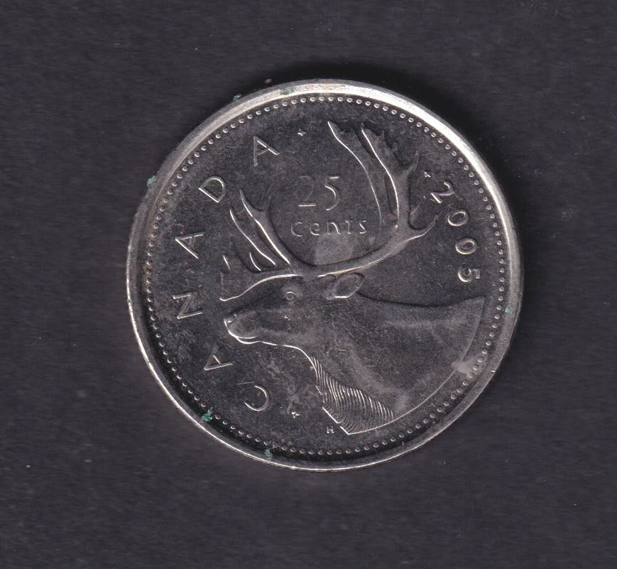 CANADA - 2005 25 Cent Coin (271)