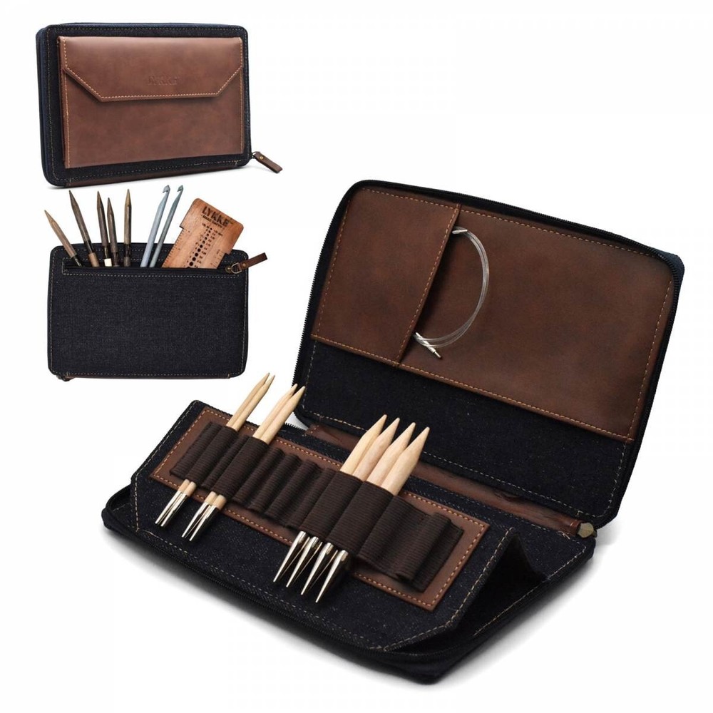 Lykke Needle Cases; Oxford Case; Empty, for Interchangeable Needles and More
