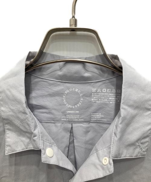 山と道 Bamboo shirt gray