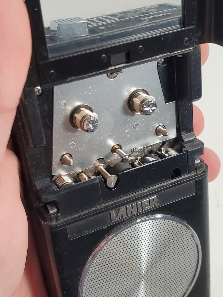 Vintage Lanier Microcassette 60 Recorder & Player Model MS-60