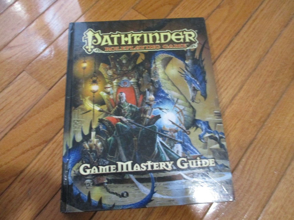 D&D D20 Paizo Pathfinder Game Mastery Guide HC