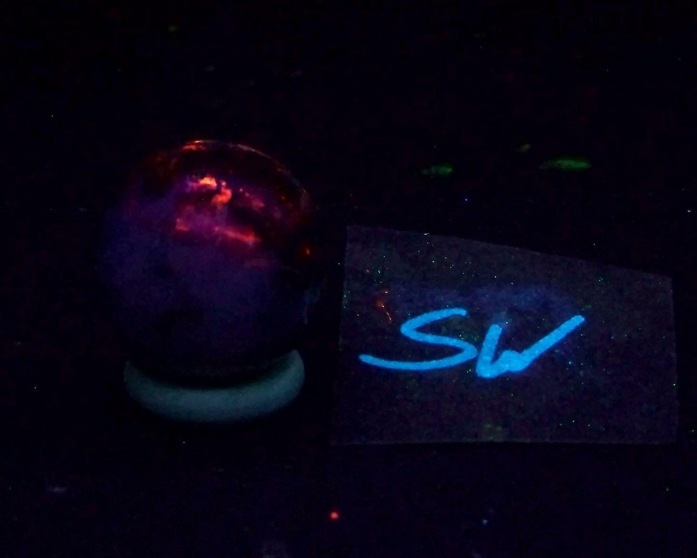 Fluorescent African Calcite 25mm Sphere for Collection 5060