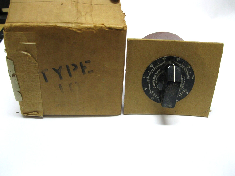 NOS Superior Powerstat Variable Transformer Type 10