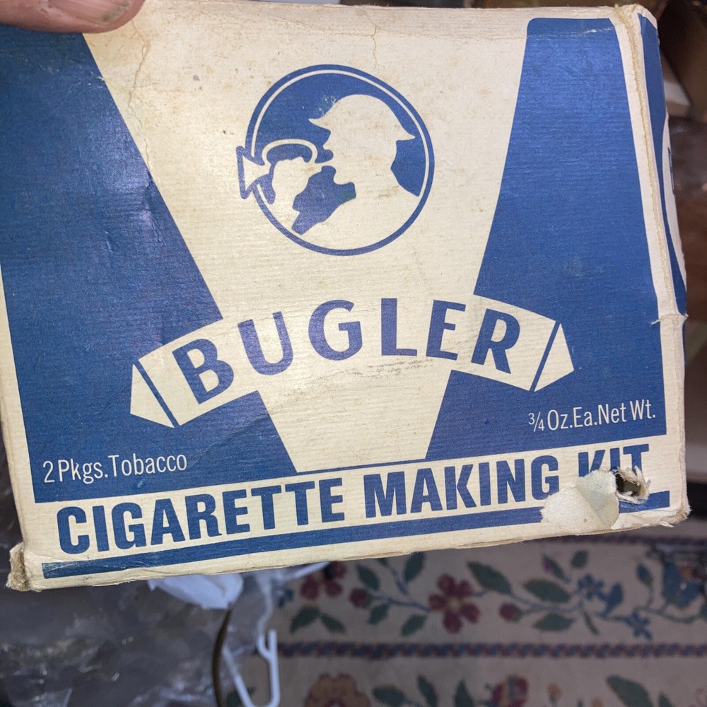 Bugler cigarette making machine with box
