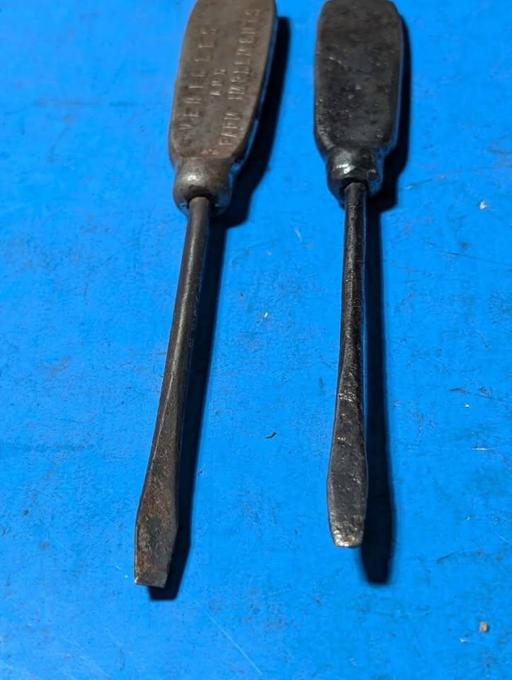 Antique Advertisement screwdrivers USA made