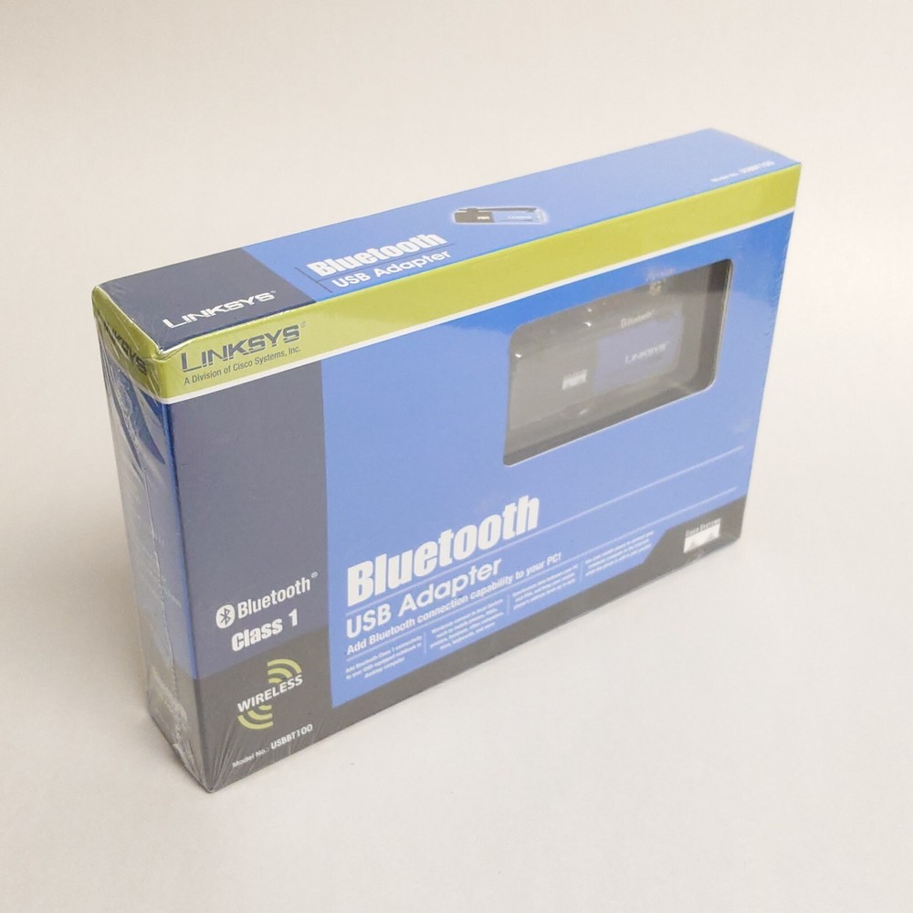Cisco Linksys USBBT100 USB Bluetooth Adapter NIB