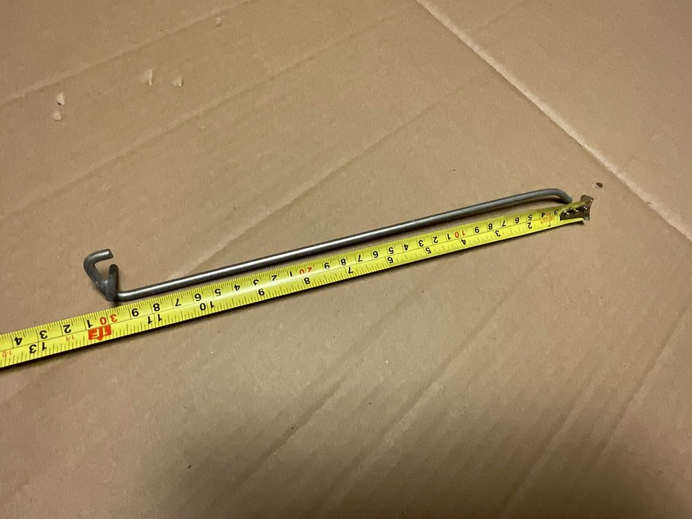 LOT 20 PEGBOARD 12" PEG HOOK RETAIL STORE