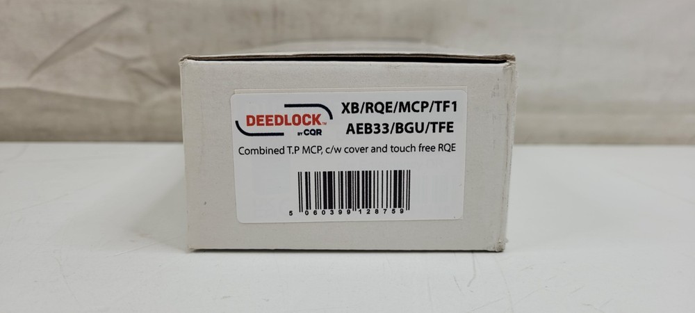 CQR DEEDLOCK TOUCH FREE INFRARED DUAL UNIT EXIT DEVICE AND EMERGENCY RELEASE