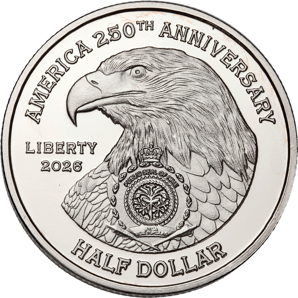America 250th Niue Half Dollar Lee Resolution