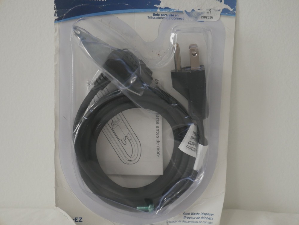 InSinkErator CRD-EZ EZ Connect Power Cord Accessory (1C2)
