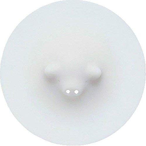 White Piggy Steamer, 8-1/2"