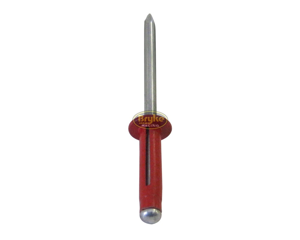 Exploding Small Head Red Rivets Pop Rivet 50ct 3/16" Racing Fasteners Tri-Fold