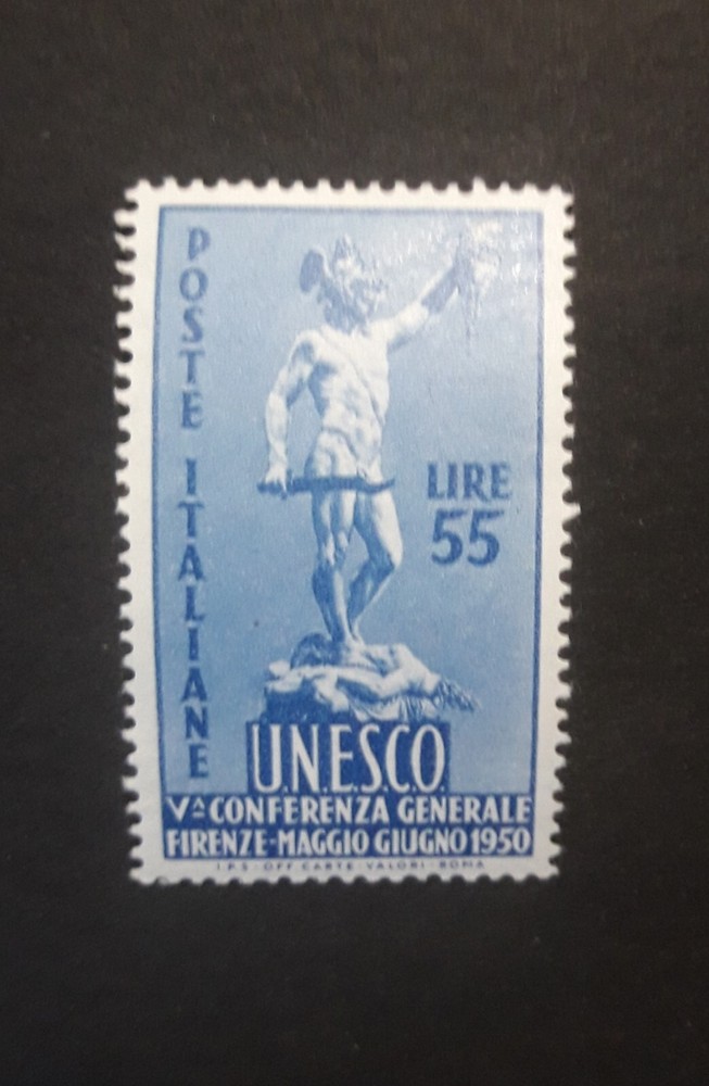 Italy 1950 UNESCO 55l mint hinged.   j70