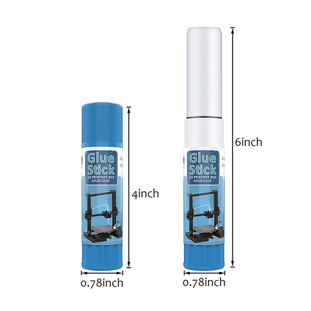 3D Printer Glue Sticks PVP Solid Glue Sticks for 3D Printer Hot Bed Removing Pri