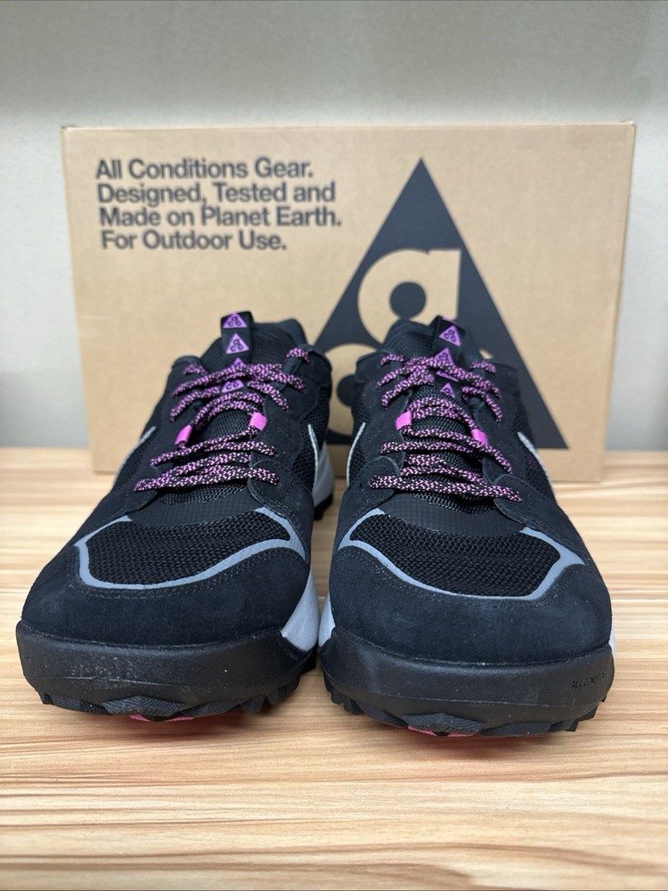Size 6 - Nike ACG Lowcate Black Grey Hyper Violet