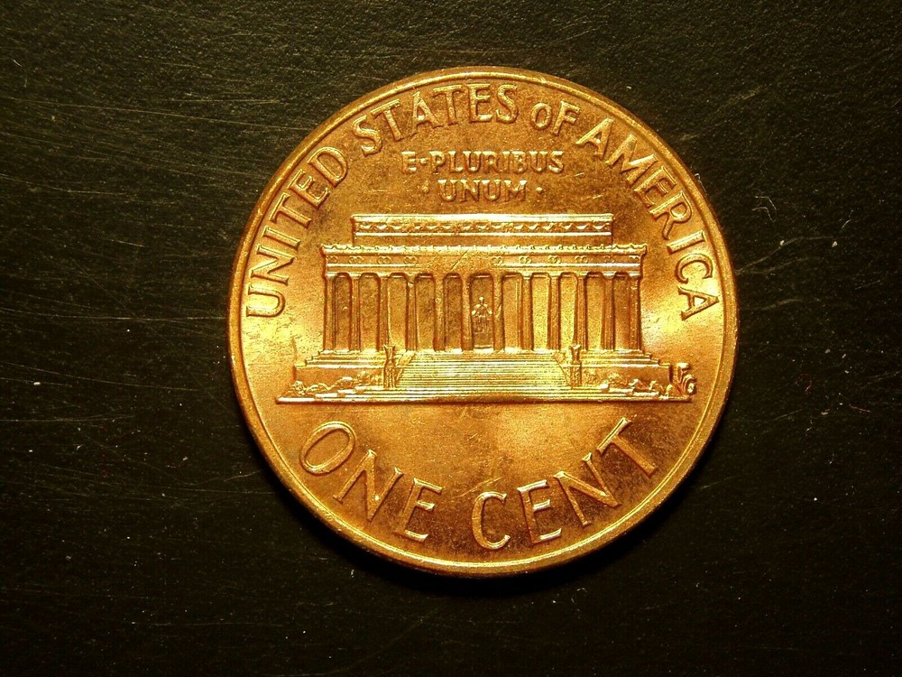 1973-D ONE UNC LINCOLN MEMORIAL CENT #4