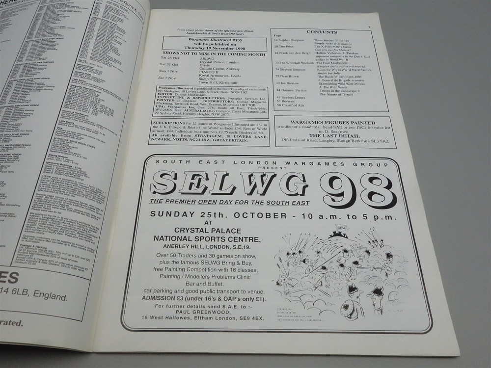Wargames Illustrated: Number # 134