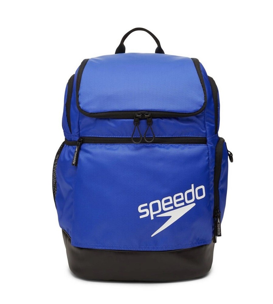 Speedo Swim Printed Teamster Backpack 2.0 35L - Deep Blue Solid Print