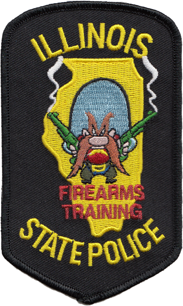 ILLINOIS STATE POLICE SHOULDER PATCH: Firearms Training