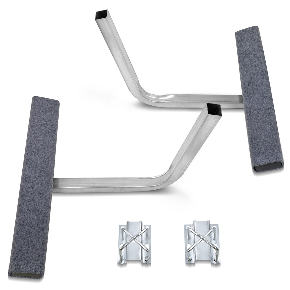 Boat Trailer 2' Side Guide On Bunk Boards Carpeted Kit 75 Degree w/ Hardware